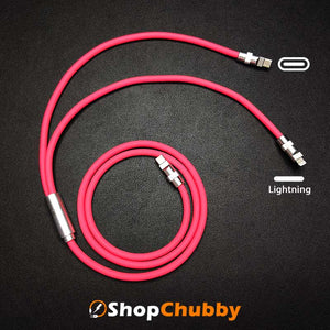 "Chubby" 2 In 1 Fast Charge Cable (C+Lightning)