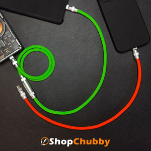 "Chubby" Detachable 2 In 1 Charge Cable
