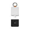 1200mAh Portable Mini Magnetic Wireless Power Bank For Apple Watch - White+Black