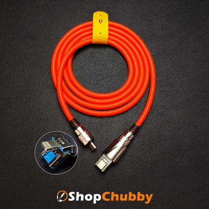"Chubby" New Edition 2 In 1 Charge Cable
