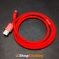 "Chubby" Solid Color Silicone Fast Charge Cable