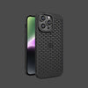 Ultra-Thin Hollow Heat Dissipation Mobile iphone Case - Black