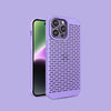Ultra-Thin Hollow Heat Dissipation Mobile iphone Case - Purple