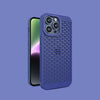 Ultra-Thin Hollow Heat Dissipation Mobile iphone Case - Blue