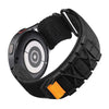 20/22mm Outdoor Mountaineering Nylon Canvas Loop For Samsung/Garmin/Fossil/Others - Black