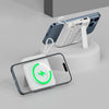 3-In-1 10000mAh Wireless Magsafe Power Bank With Stand & Digital Display - White