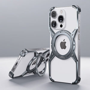 360° Rotating Stand Heat Dissipation Magnetic Phone Case