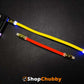"Neon Chubby" Flaches Ladekabel mit vergoldetem Design