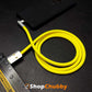 "Chubby" USB 90° Elbow Design Fast Charge Cable