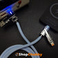 "Travel-Friendly Compact" 4-In-1 Neon Fast Charging Cable