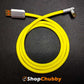 "Chubby“ USB-Schnellladekabel mit 90°-Winkeldesign