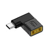 65W DC Female To Type-C Adapter For Lenovo/HP/Dell - Lenovo Square Port To Type-C Male