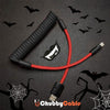 "Colorblock Chubby" New Spring Charge Cable - Black+Red