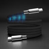 ChubbyCable MagSnap Silicone - Magnetic 240W Easy-Pack Charge Cable - Black