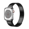 "Bamboo Band" Magnetic Stainless Steel Loop For Apple Watch - Black