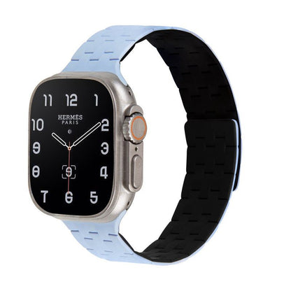 "Braided Design" Liquid Silicone Magnetic Band for Apple Watch