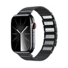 "Business Band" Stainless Steel Braided Magnetic Band For Apple Watch - Black