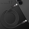 "Chubby 17" 240W Anodizing Fast Charging Cable For iPhone 17 - Black