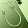 "Chubby 17" 240W Anodizing Fast Charging Power Bank Cable For iPhone 17 - Sage