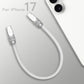 "Chubby 17" 240W Anodizing Fast Charging Power Bank Cable For iPhone 17