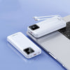 "Chubby" 22.5W 30000mAh Power Bank With Built-In Cord - White 2