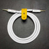 "Chubby Beat“ 3,5-mm-Stecker auf 3,5-mm-Stecker-Stereo-Audiokabel - Weiß