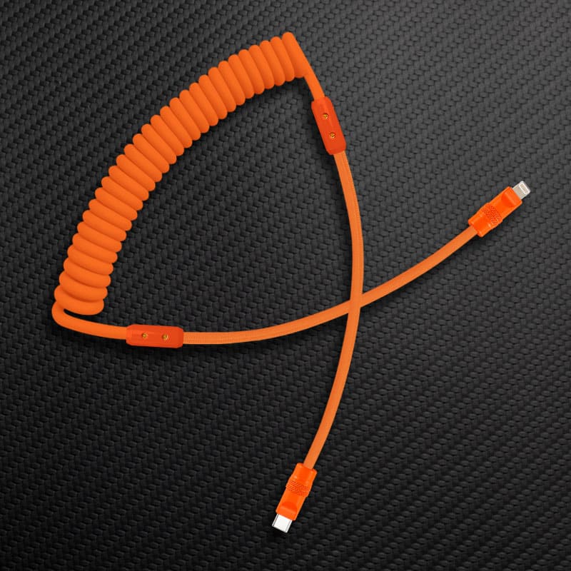 "Chubby Flex" Silicone Braided Solid Color Fast Charging Cable