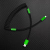 "Chubby Mood" Silicone Braided Fast Charging Cable #317 - Color 1