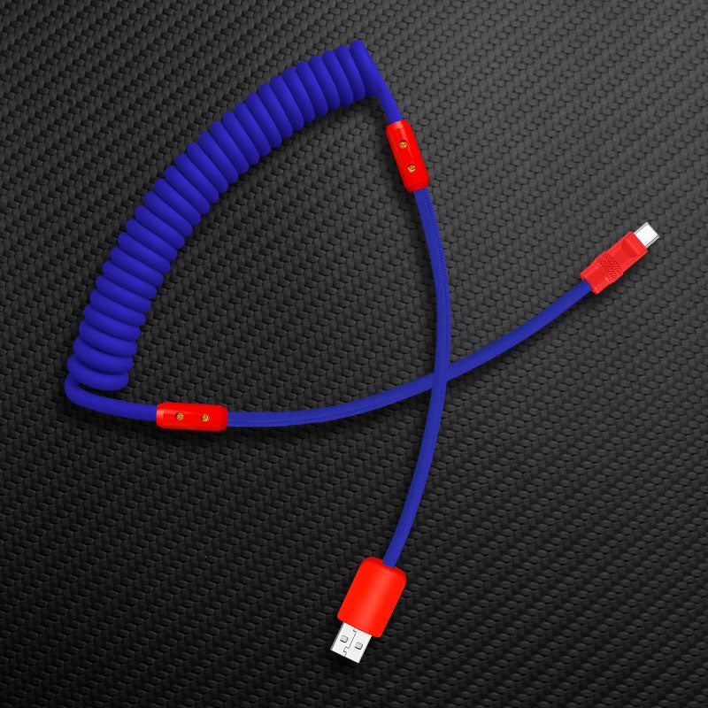 "Chubby Mood" Silicone Braided Fast Charging Cable #317