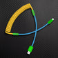 "Chubby Mood" Silicone Braided Fast Charging Cable #831