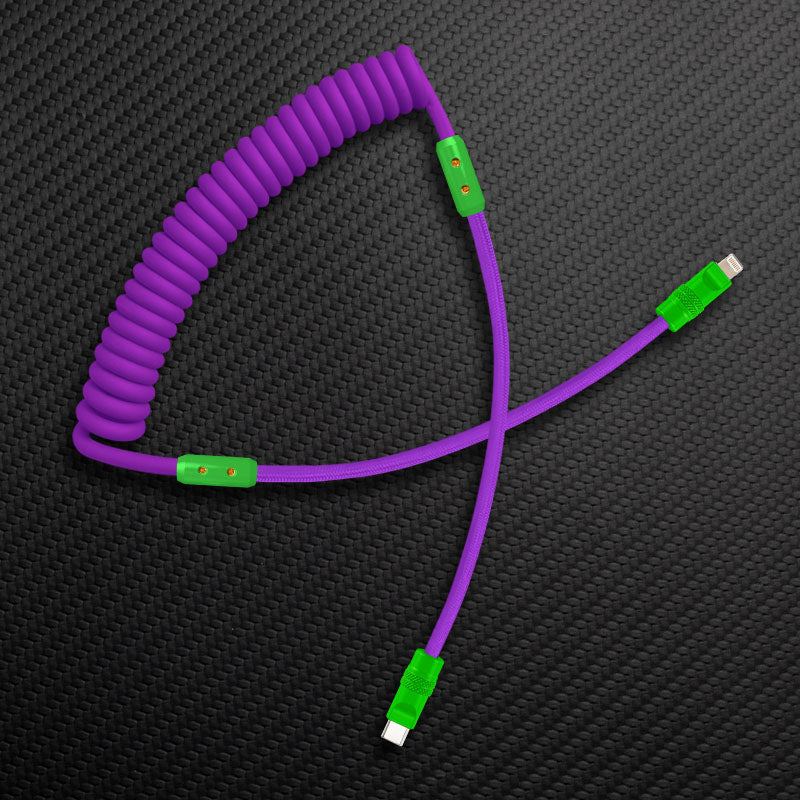 "Chubby Mood" Silicone Braided Fast Charging Cable #317