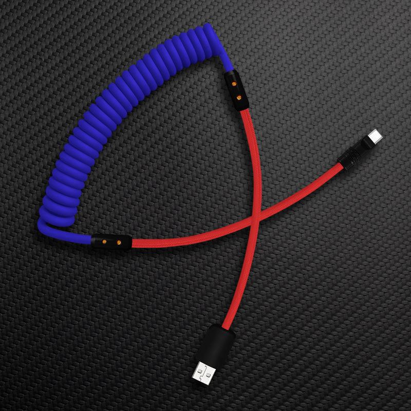 "Chubby Mood" Silicone Braided Fast Charging Cable #528