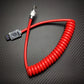 "Neon Chubby" Neon Glow Fast Charge Spring Cable with Gradient Illumination