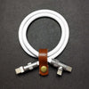 "Chubby" Type-C To Lightning & Type-C Fast Charge Cable - White