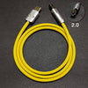 "Chubby“ USB/Typ-C-Druckerkabel - Gelb