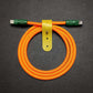 "Chubby" Vibrant Color-block Braided Charge Cable