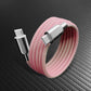 ChubbyCable MagSnap Neon- Magnetic 240W Easy-Pack Charge Cable