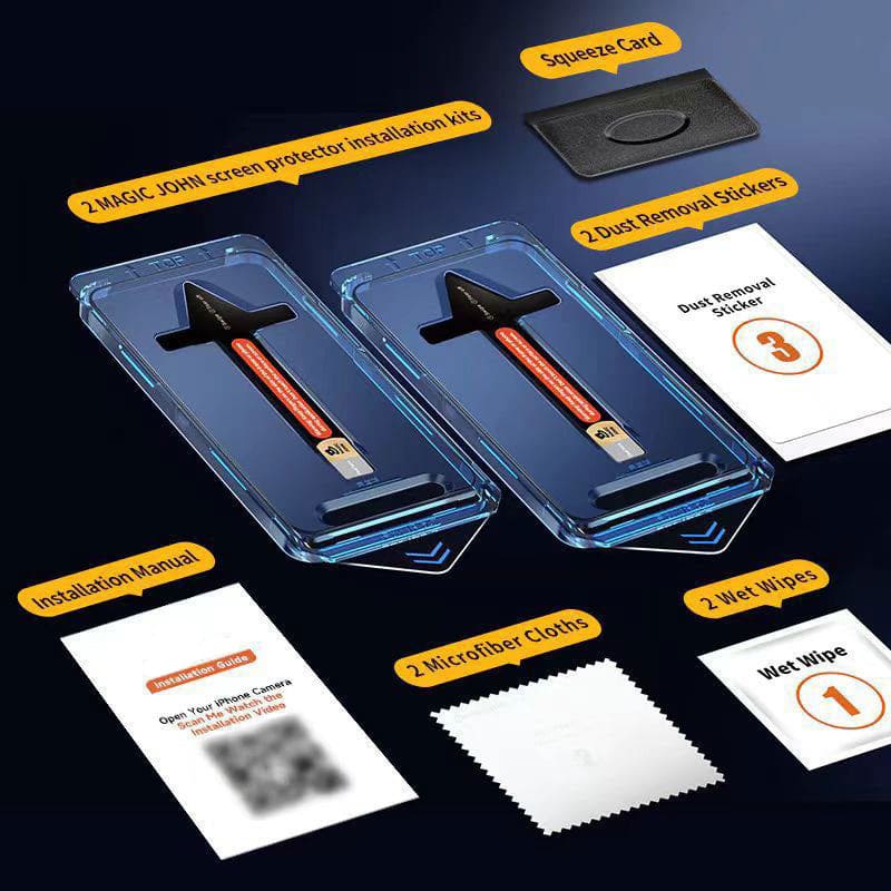 Chubbycable SpyBlocker - Military-Grade Privacy Screen with Magic Installer & Self-Cleaning Adhesive