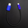 "Color Block Chubby" 240w Painted Power Bank Friendly Cable - Dark Blue