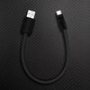 "Color Block Chubby" 240w Painted Power Bank Friendly Cable - Black