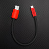 "Color Block Chubby" 240w Painted Power Bank Friendly Cable - Red