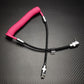 "Color-Blocked Chubby" 2-In-1 90° Elbow Spring Silicone Braided Cable