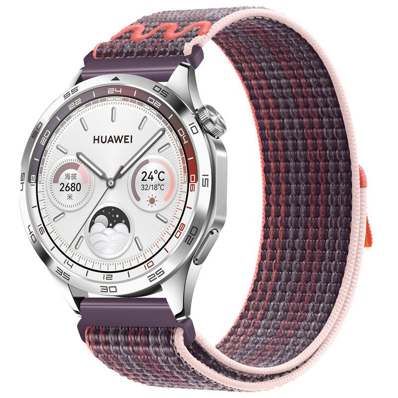 Colourful Breathable Nylon Strap For Samsung/Garmin/Others