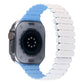 "Contrast Bamboo" Silicone Magnetic Band for Apple Watch
