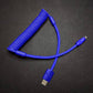 "Curly Chubby" New Spring Charge Cable