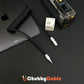 "Curly Chubby" Retractable Fast Charging Cable