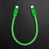 "Cute Anodized" Power Bank Friendly Cable (C+Lightning) - Green