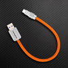 "Cute Chubby" - Power Bank Friendly Cable - Orange