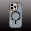"Cyber" Clear Frosted Magsafe Phone Case - Gray