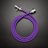 "FlexCharge Pro" 90° 2-in-1 Car Cable for Tesla - Purple